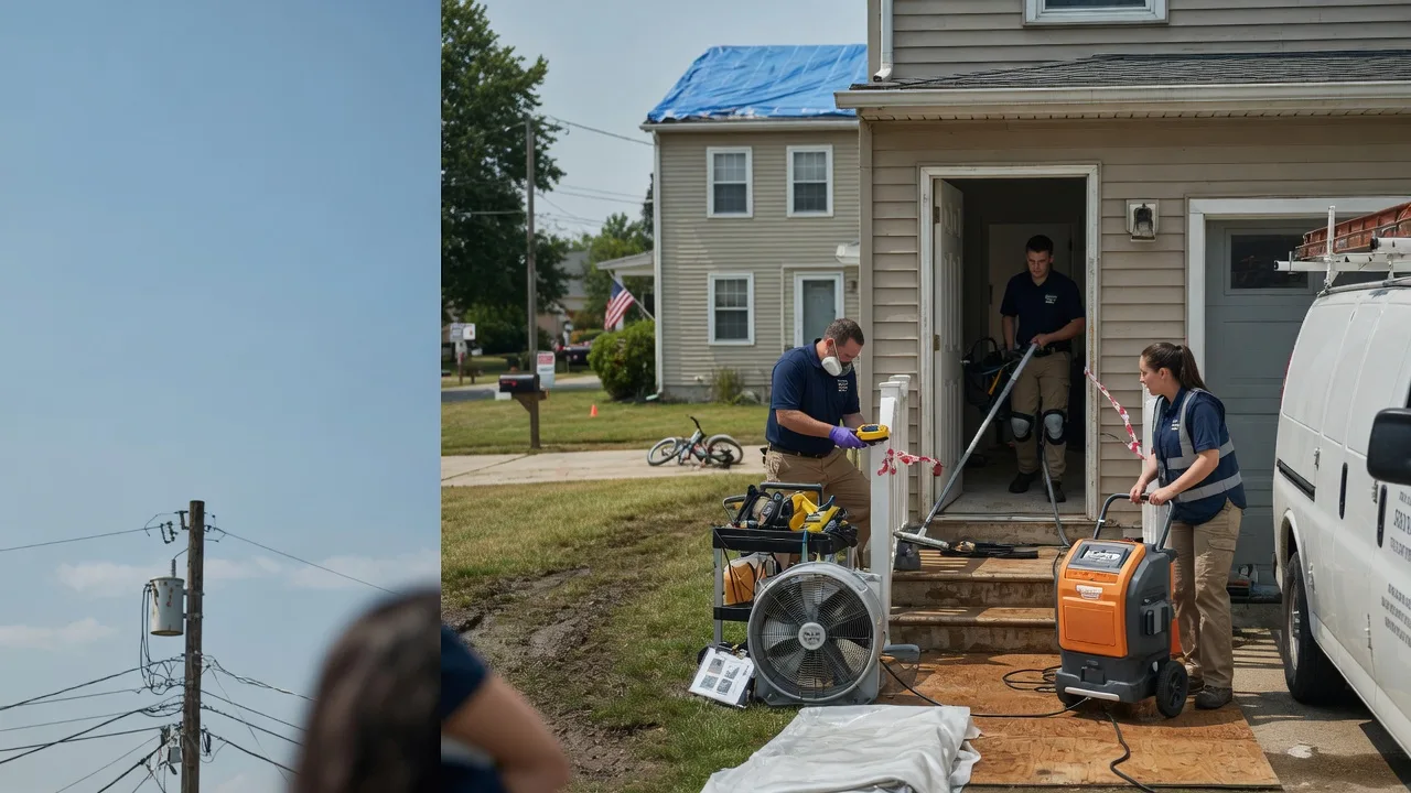 Water Damage Repair in West Van Lear, KY near me